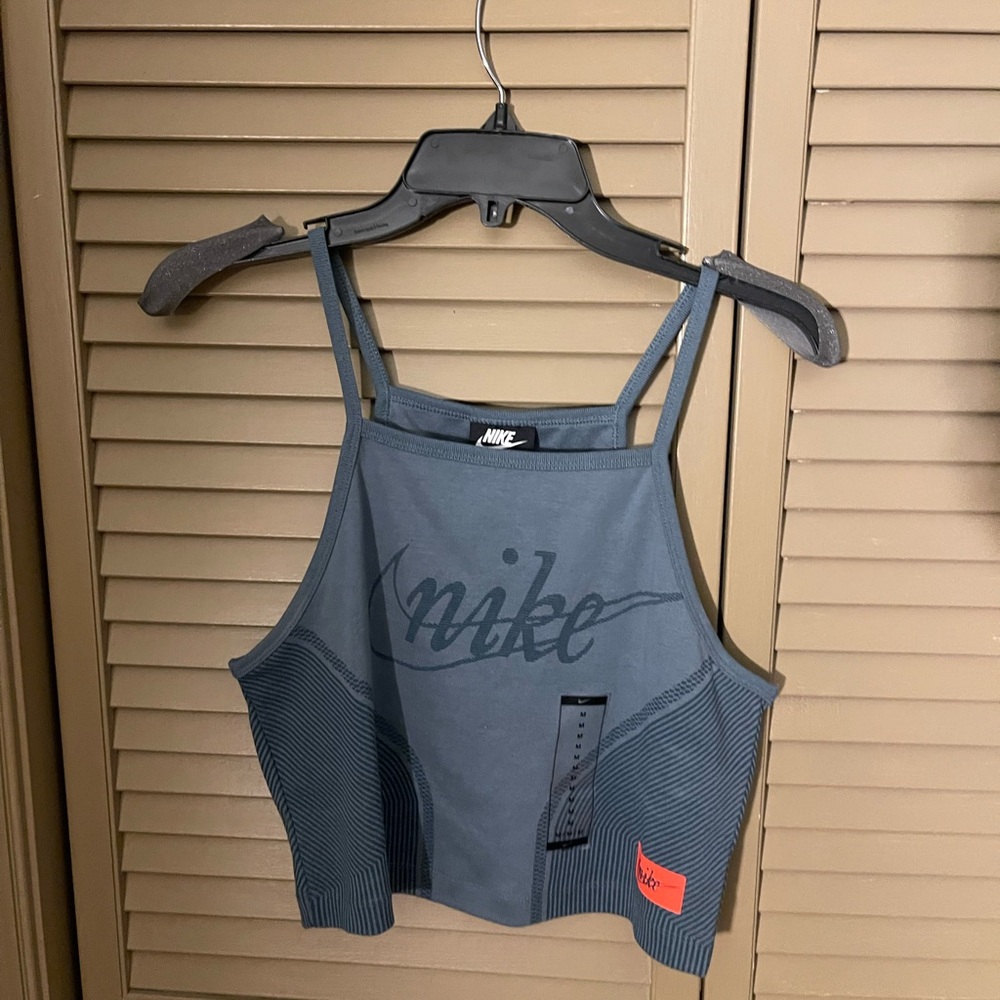 Nike Blue Crop Top